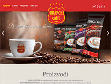Tablet Screenshot of branckcaffe.com